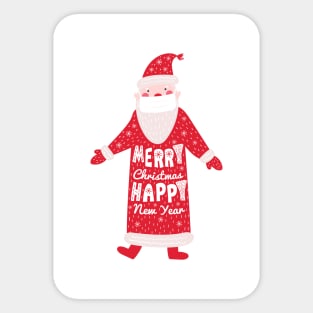 Christmas Santa Claus Sticker